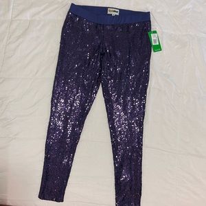 TipsyElves sequined leggings